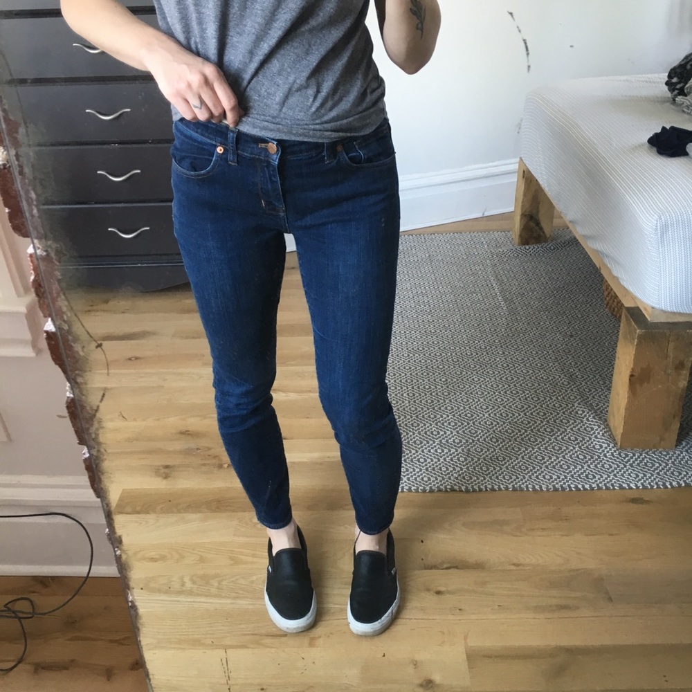 Madewell dark jeans